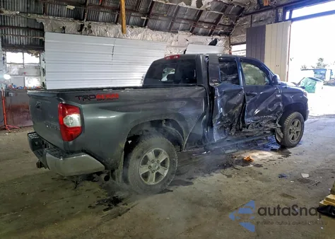 2018 Toyota Tundra Double Cab Sr from USA, damaged, VIN 5TFUY5F1XJX686712